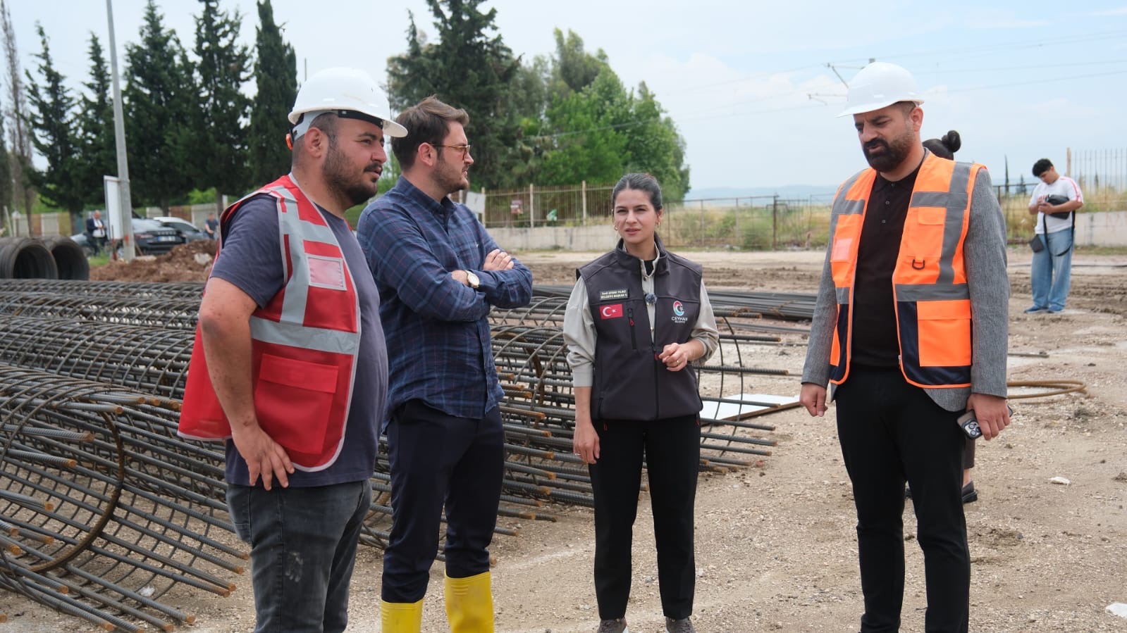 Başkan Vekili Yıldız, İlk Üst Geçit Çalışmalarını Yerinde İnceledi