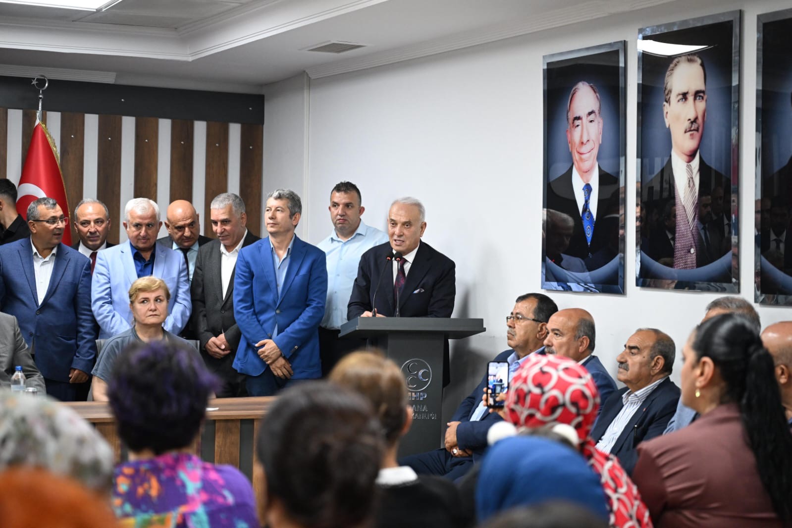 MHP Adana İl’de muhteşem bayramlaşma töreni!