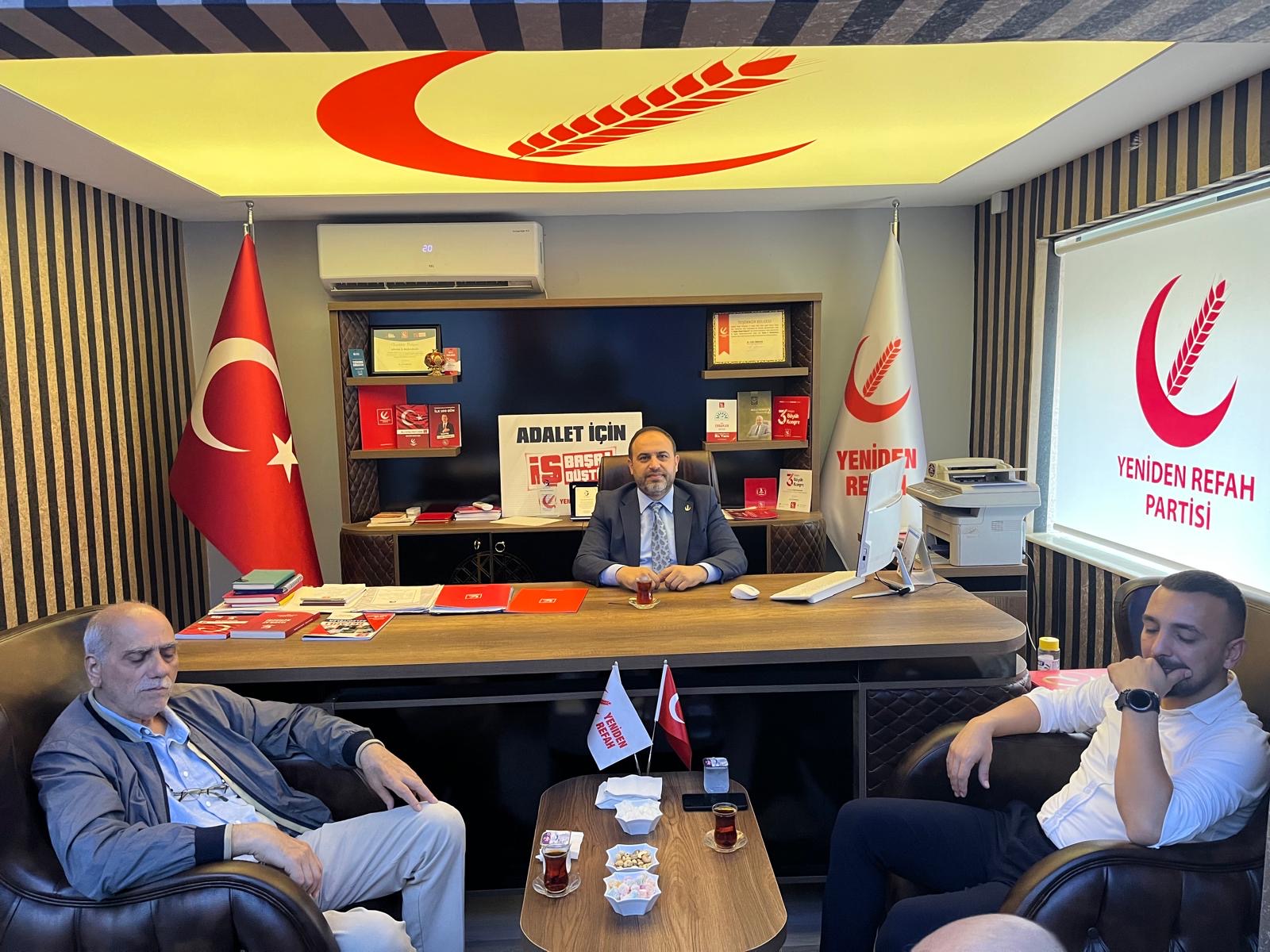 Yeniden Refah Partisi Adana İl Teşkilatında Bayramlaşma Coşkusu