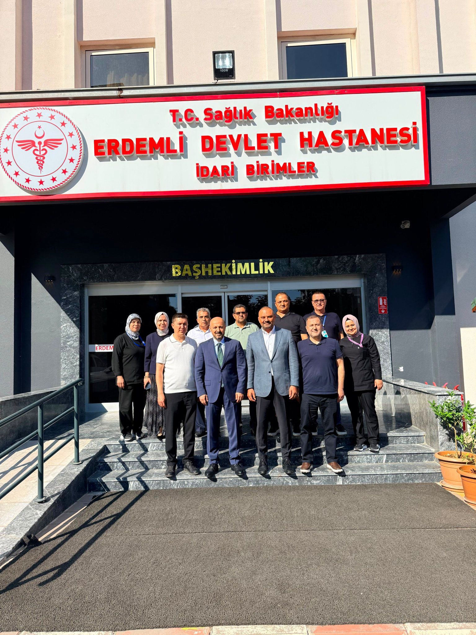 Nacar ve Ekici Adana  Mersin sağlığını konuştu