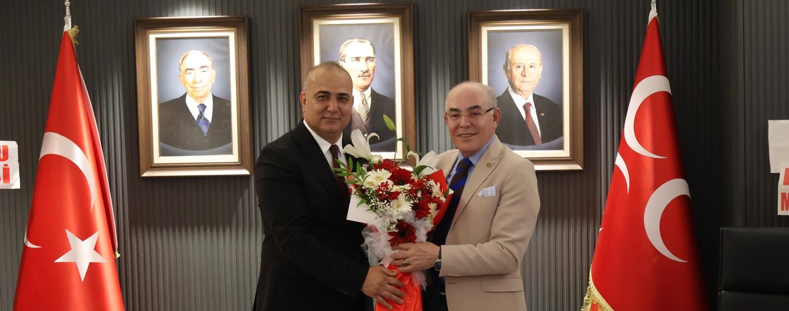 MHP GENEL BAŞKAN YARDIMCISI MEVLÜT KARAKAYA’DAN ADANA İL BAŞKANLIĞI’NA ZİYARET