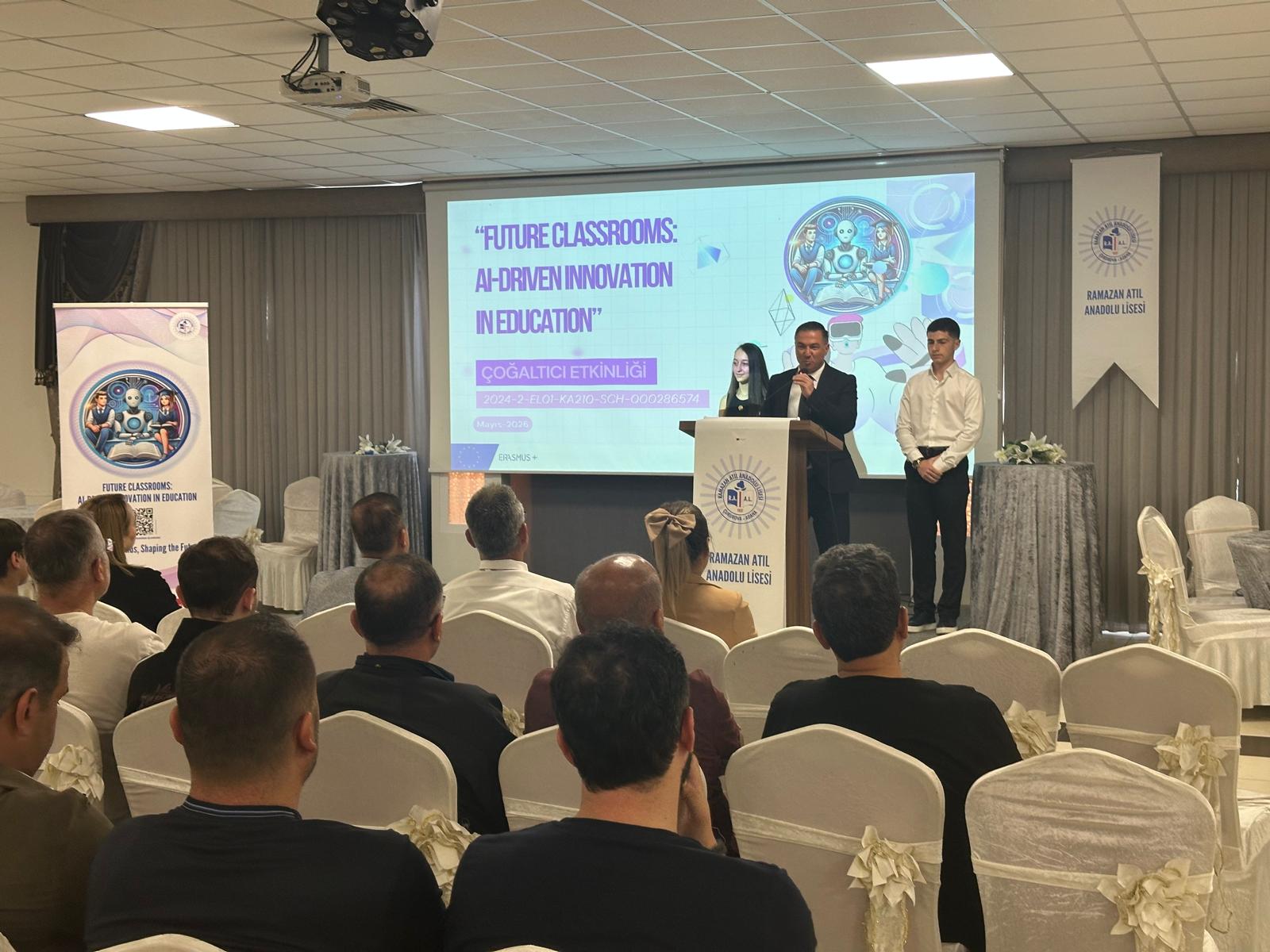 Ramazan Atıl Anadolu Lisesi’nden Uluslararası Başarı: “Future Classrooms” Projesi Tanıtıldı