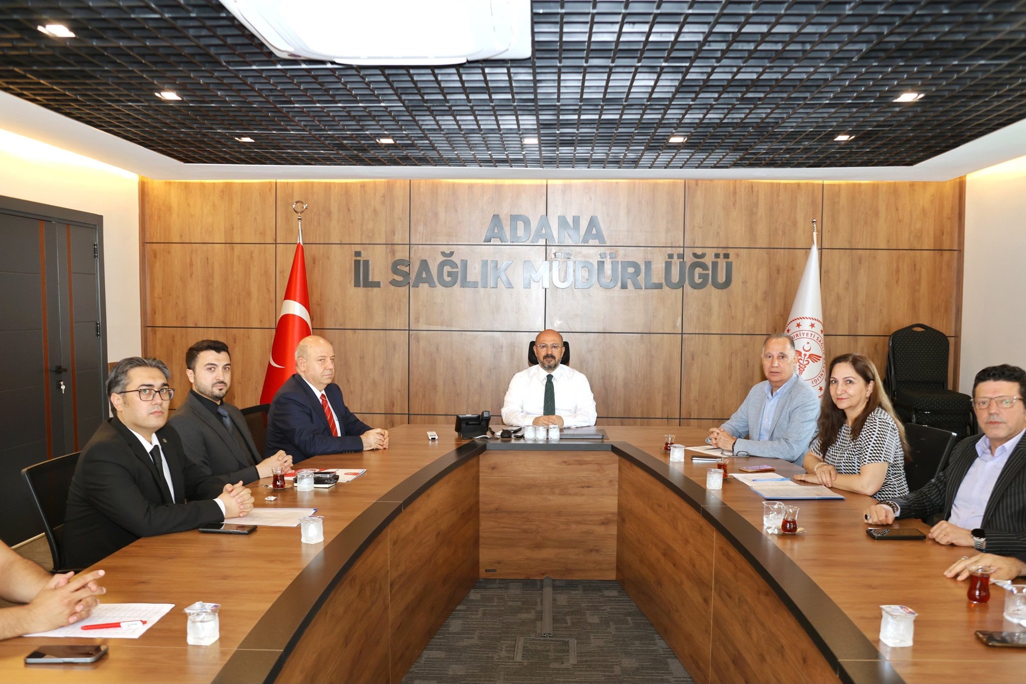 Halil Nacar ilçe sağlık  hizmetlerini ele aldı
