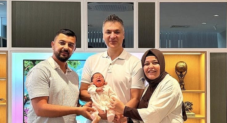 ÇGC Emektarı Selamettin Öner ikinci Kez dede Oldu