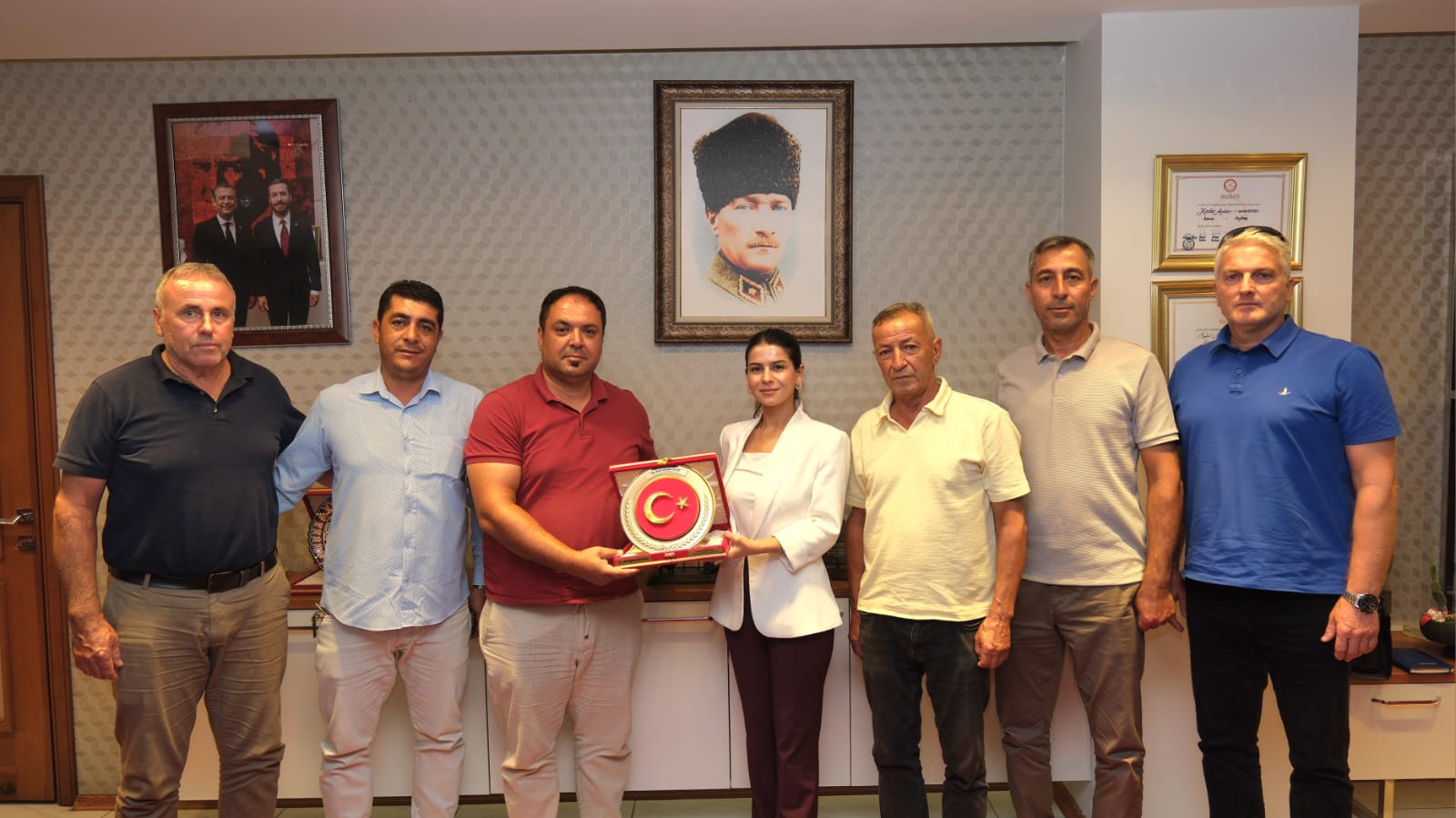 Kırsal Mahalle Muhtarlarından Başkan Vekili Yıldız’a Anlamlı Ziyaret