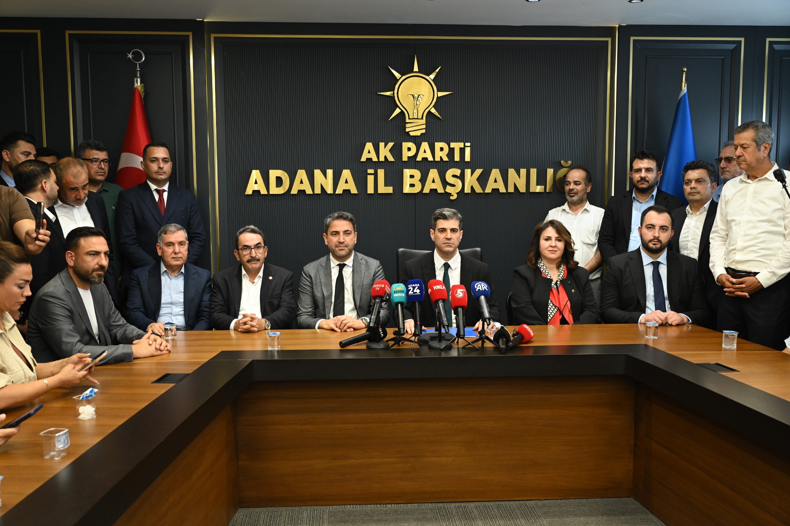 AK PARTİ İL BAŞKANI AV. MUSTAFA ÖZKAN GÖREVE BAŞLADI