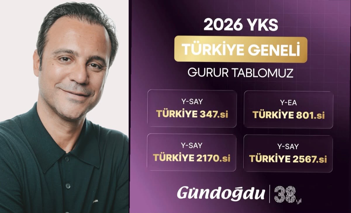 Gündoğdu YKS’de de  Türkiye zirvesinde