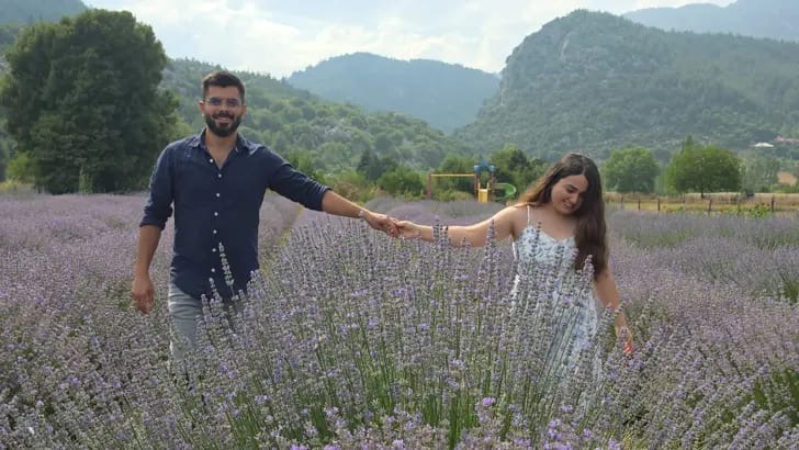 Lavanta Bahçeleri Çekim Platosu Oldu