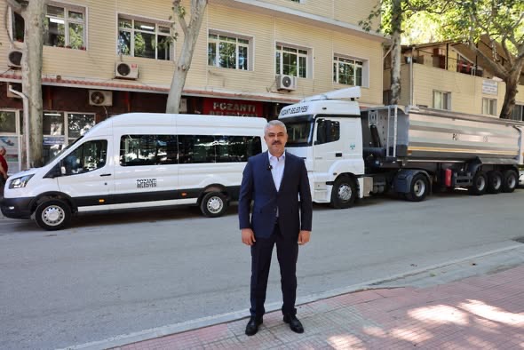 POZANTI BELEDİYESİ’NİN ARAÇ FİLOSU “ÜRETKEN BELEDİYECİLİK” VİZYONUYLA GÜÇLENİYOR