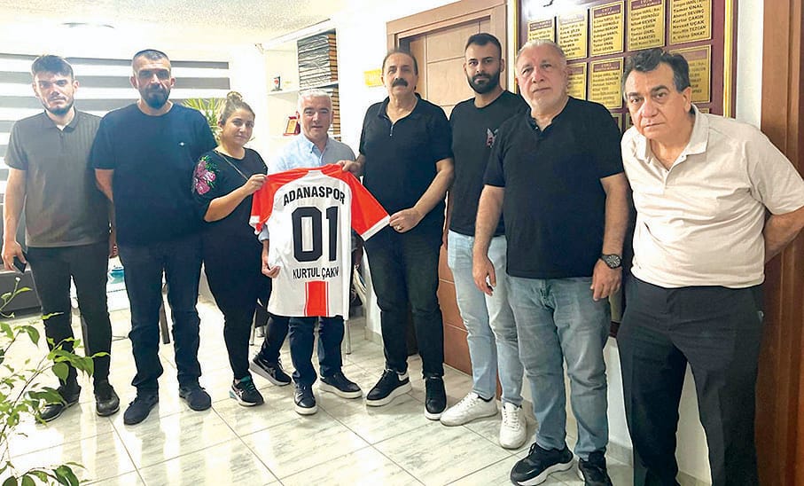 Adanaspor’dan ÇGC’ye “HAYIRLI OLSUN” ziyareti