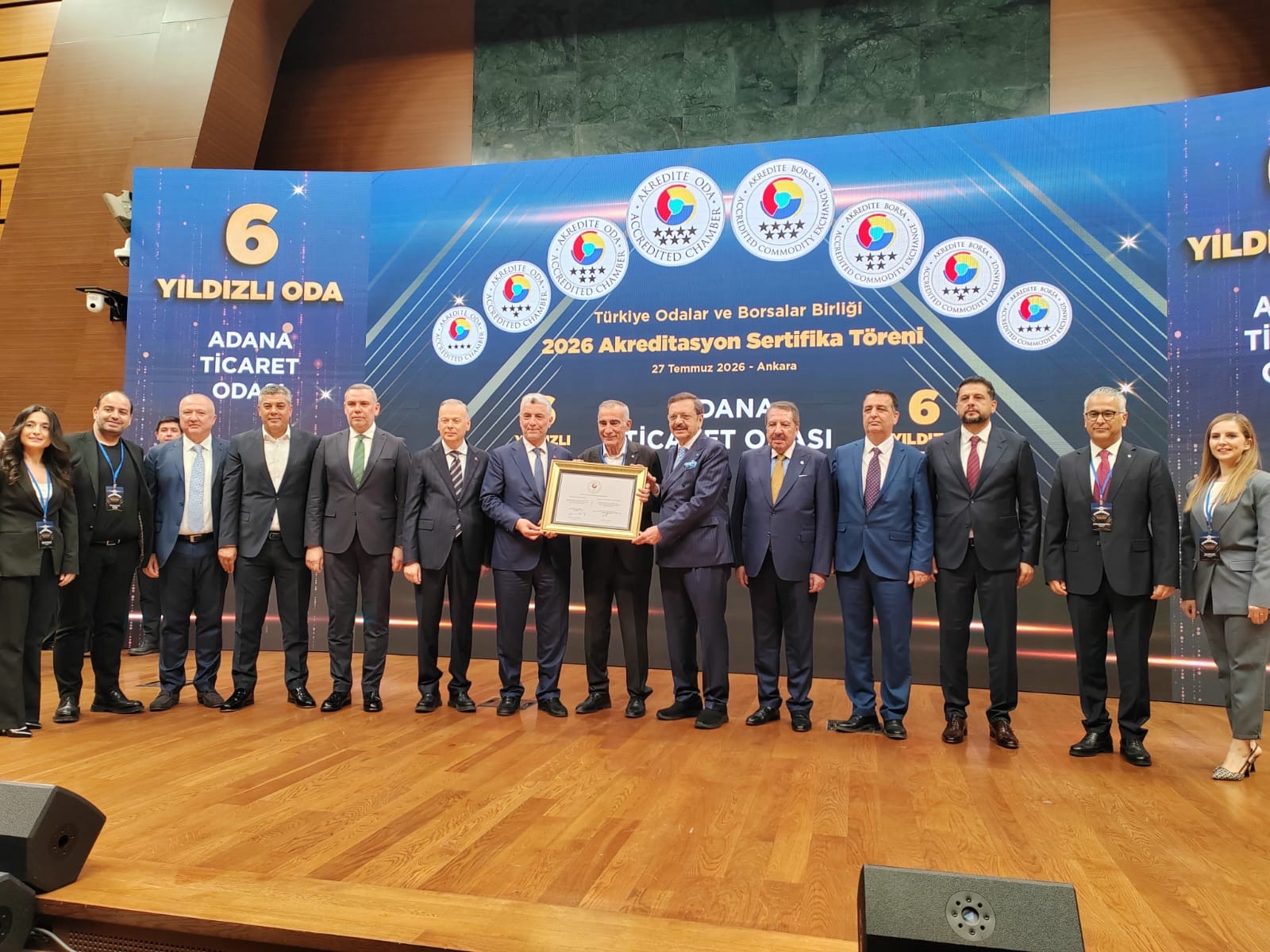 Adana Ticaret Odası’ndan Tarihi Başarı:  6 Yıldızlı Akreditasyon Gururu! ‎