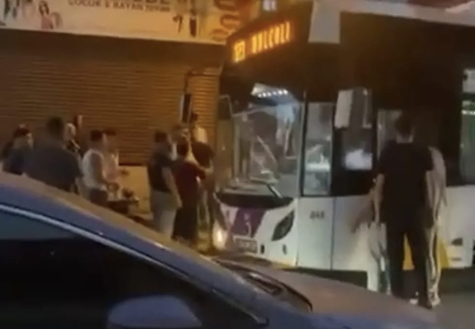 Belediye Otobüsü Şoförüne Saldırı