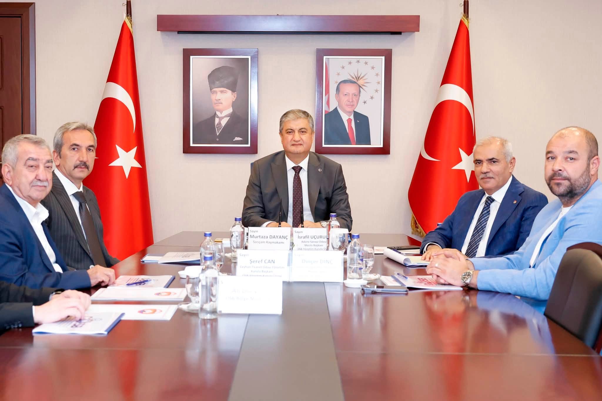 CEYHAN OSB YÖNETİM KURULU TOPLANTISI GERÇEKLEŞTİRİLDİ