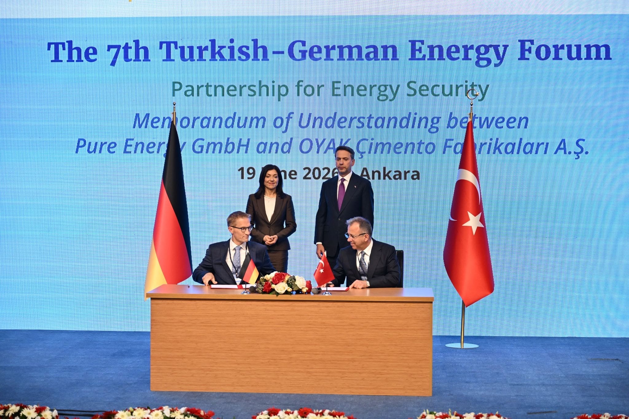 OYAK Çimento ve Pure Energy’den sürdürülebilir gelecek için stratejik ortaklık