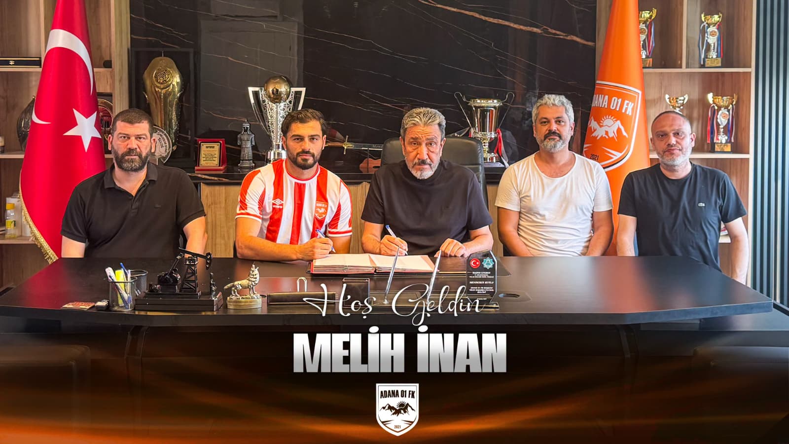 Melih İnan Adana 01 Futbol Kulübü’nde