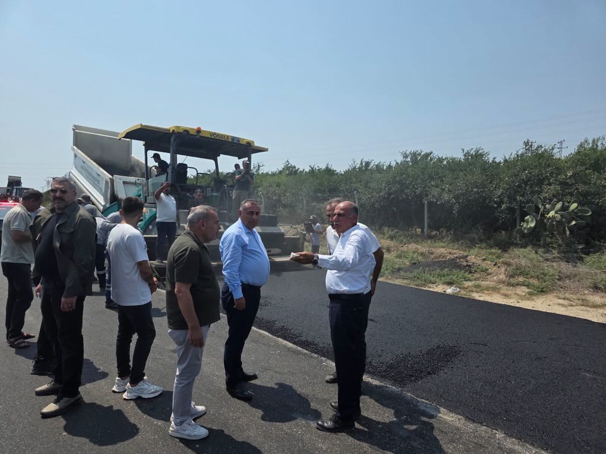 Yumurtalık’ta ulaşım ve altyapı çalışmalarına yakın takip