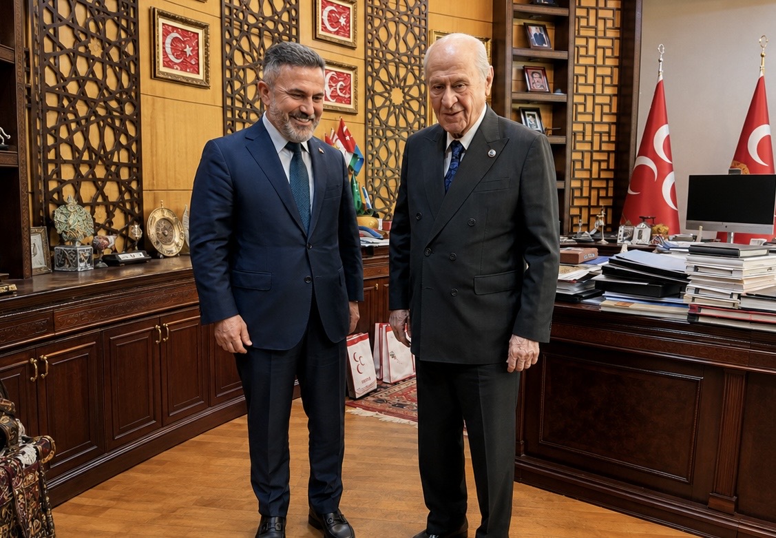 Tamer Dağlı’dan Bahçeli’ye Ziyaret