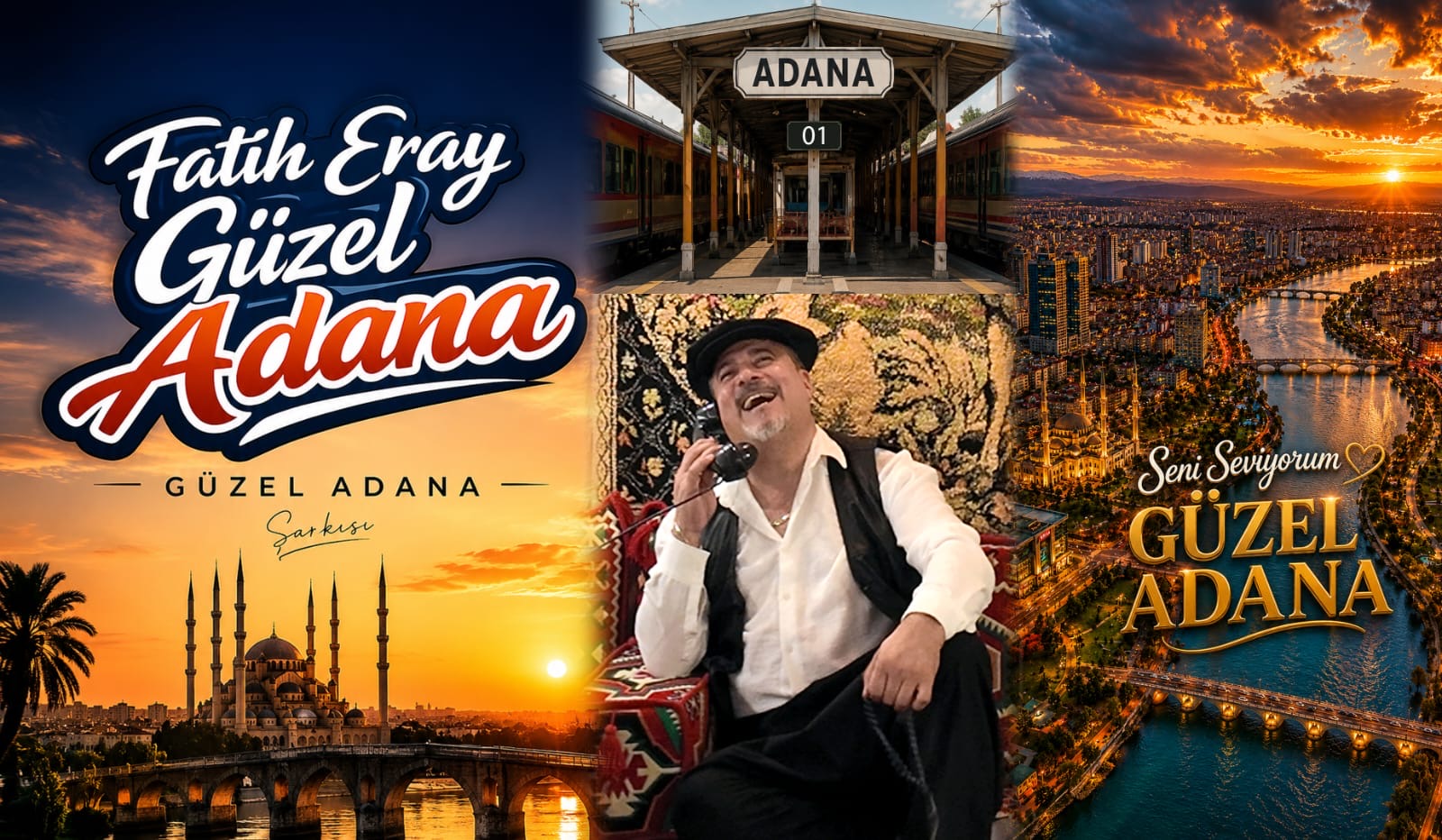 Babadan Oğula Adana Sevdası: Fatih Eray’dan “Güzel Adana”