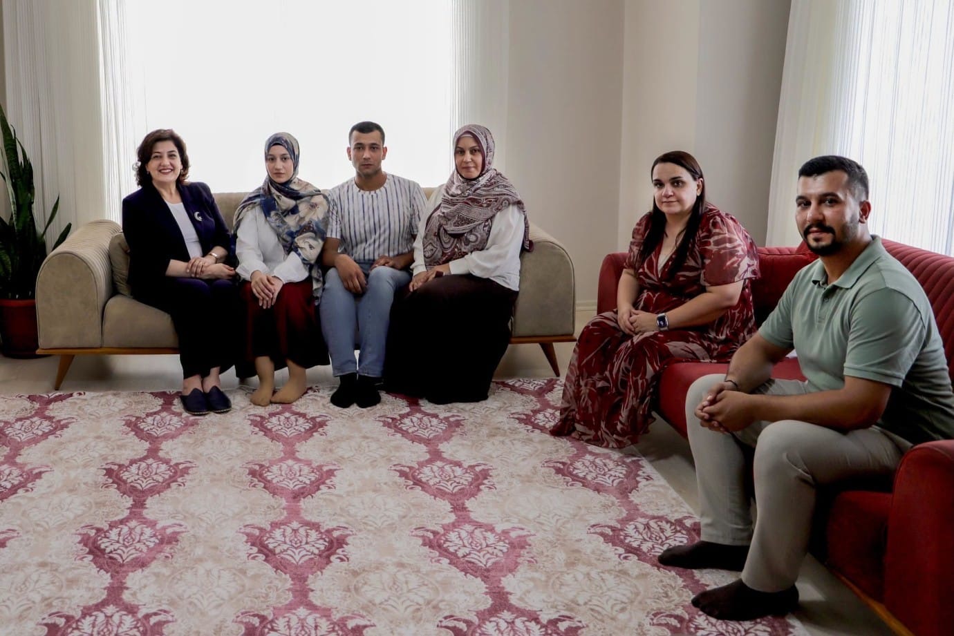 Süreyya Yavuz Şehit Aileleriyle…