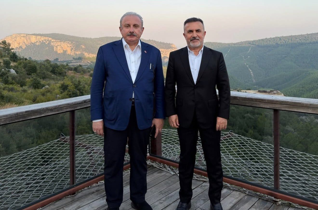 Mustafa Şentop’a Tamer Dağlı Eşlik Etti