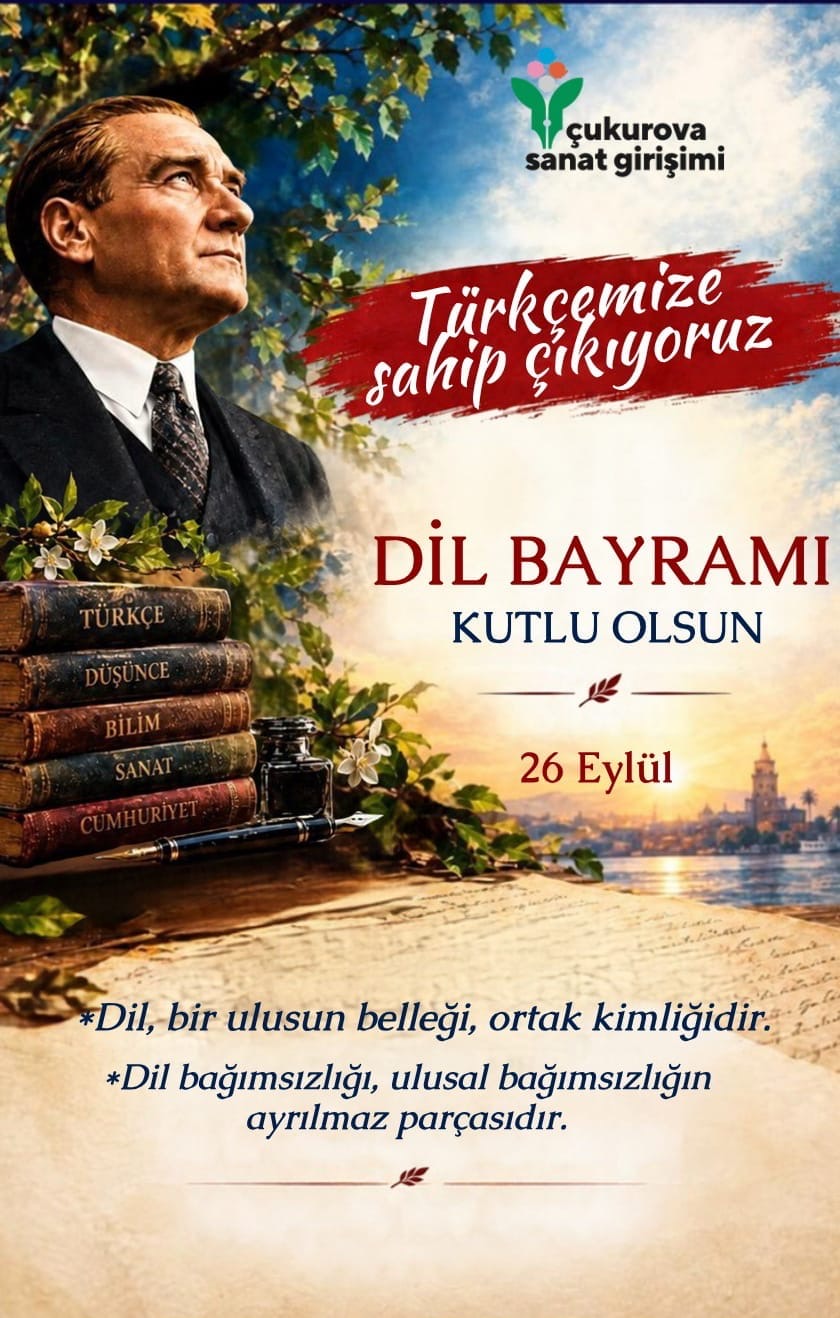 ÇSG: “TÜRK DİL BAYRAMI KUTLU OLSUN”