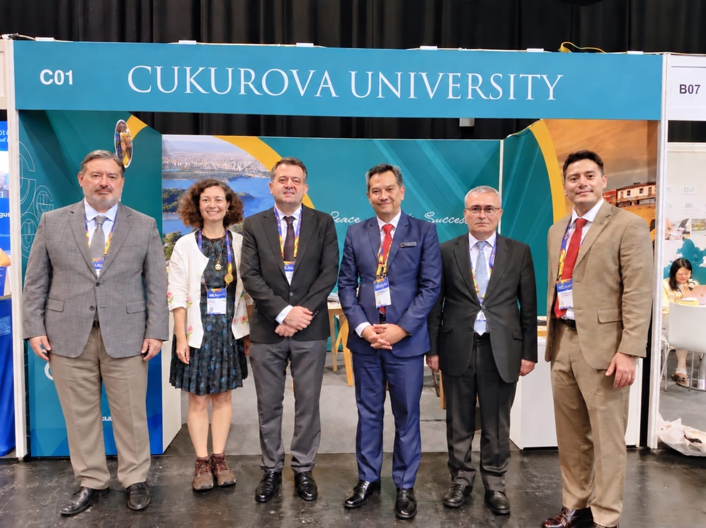 Çukurova Üniversitesi İskoçya’da Avrupa Uluslararası Eğitim Birliği (EAIE) 2026 Fuarına ve Konferansına Katıldı