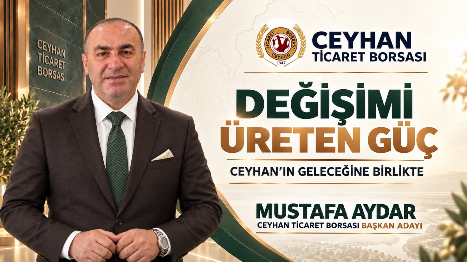 MUSTAFA AYDAR’DAN “BİR DÖNEM DAHA” MESAJI