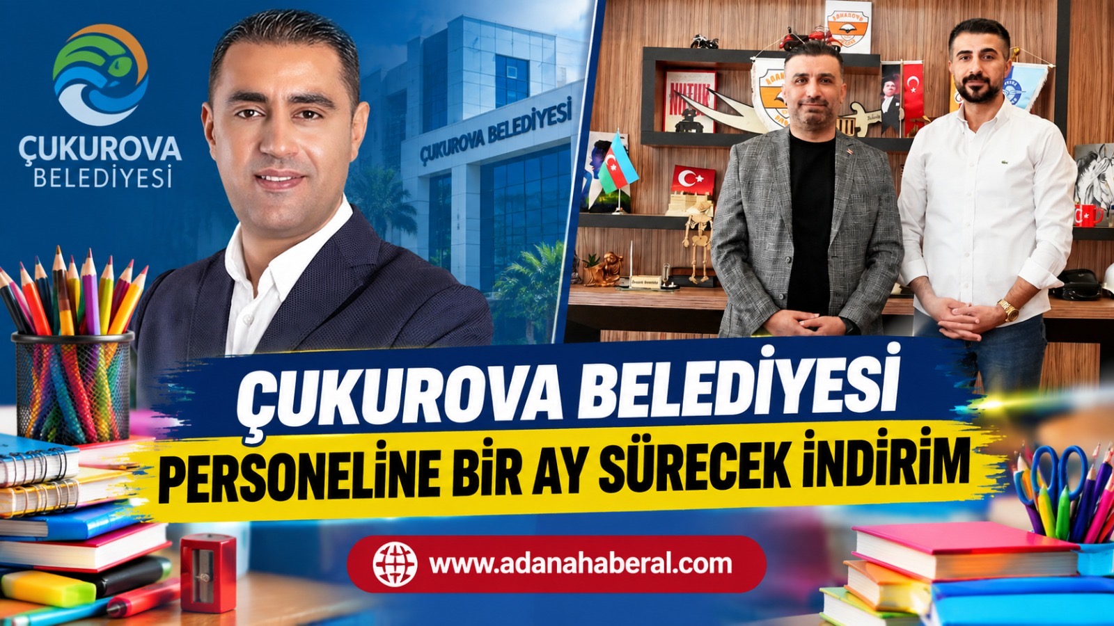 Çukurova Belediyesi Personeline Bir Ay Sürecek İndirim